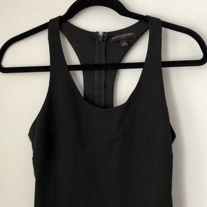 New Banana Republic Black Racerback Cut Out Dress